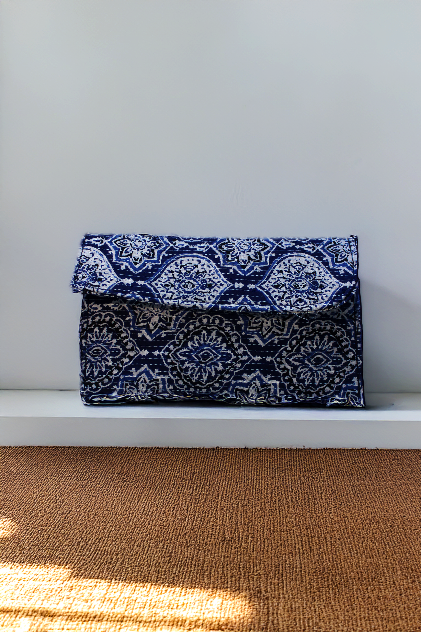 Handblock Printed Tote Bag Combo 10 - Tote+glass Case