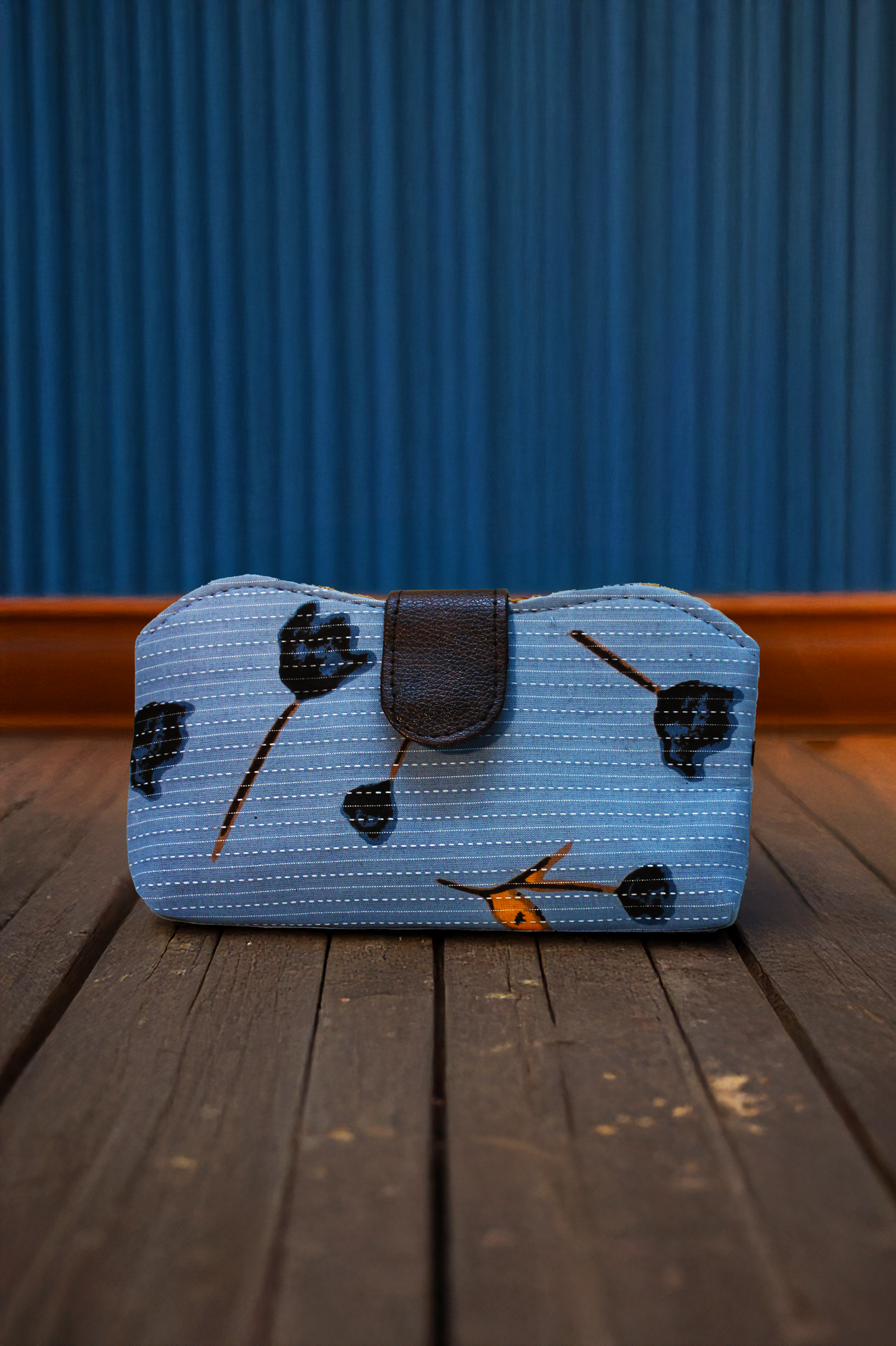 Handblock Printed Tote Bag Combo 6 - Tote+glass Case