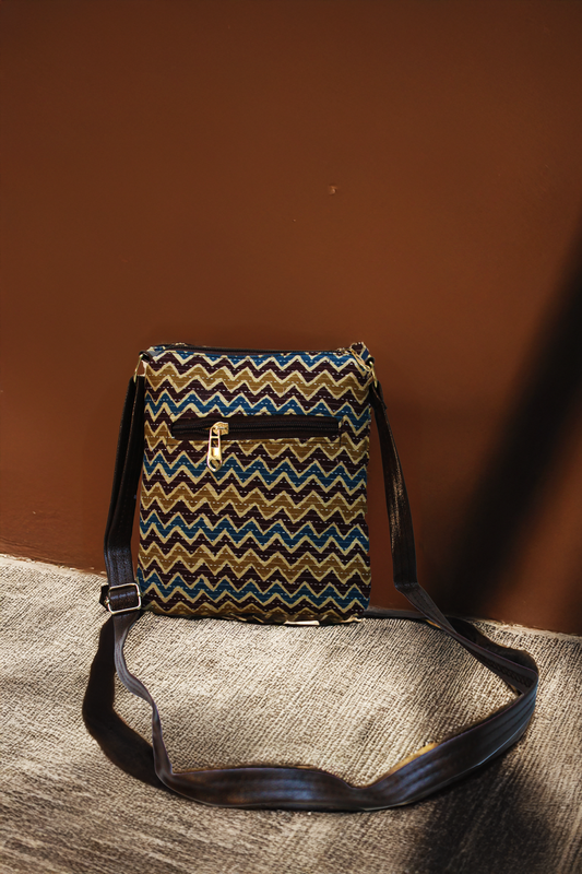 Handblock Print - Small Sling 8