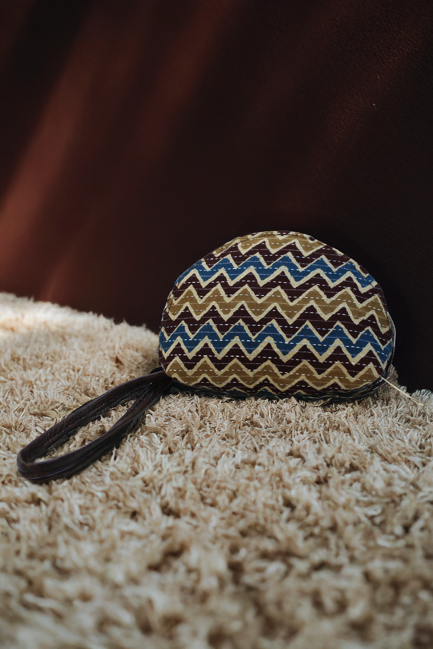 Handblock Printed Tote Bag Combo 8 - Tote+glass Case