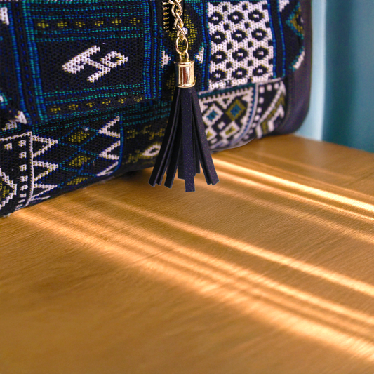 Sling Bag Jute Cotton 4