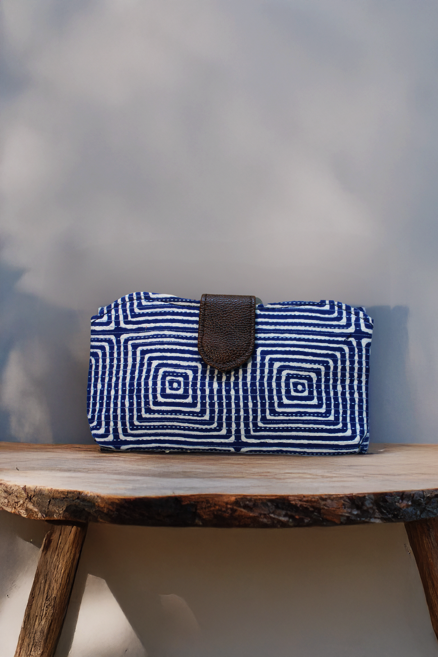 Handblock Printed Tote Bag Combo 11 - Tote+glass Case