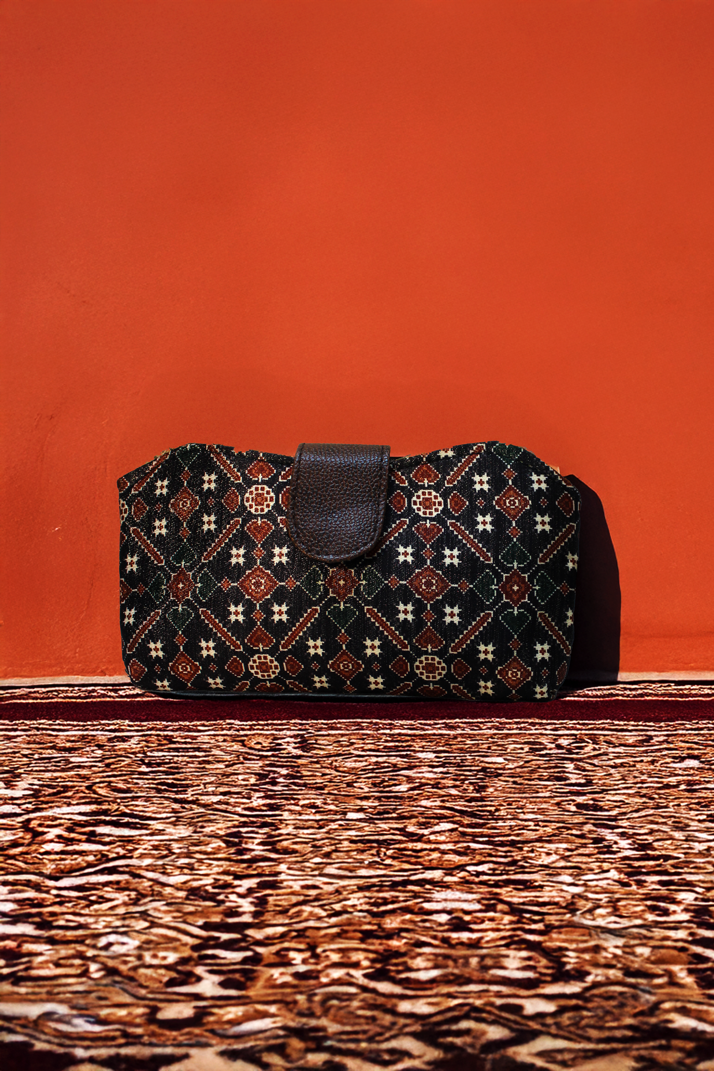 Handblock Printed Tote Bag Combo 7 - Tote+glass Case