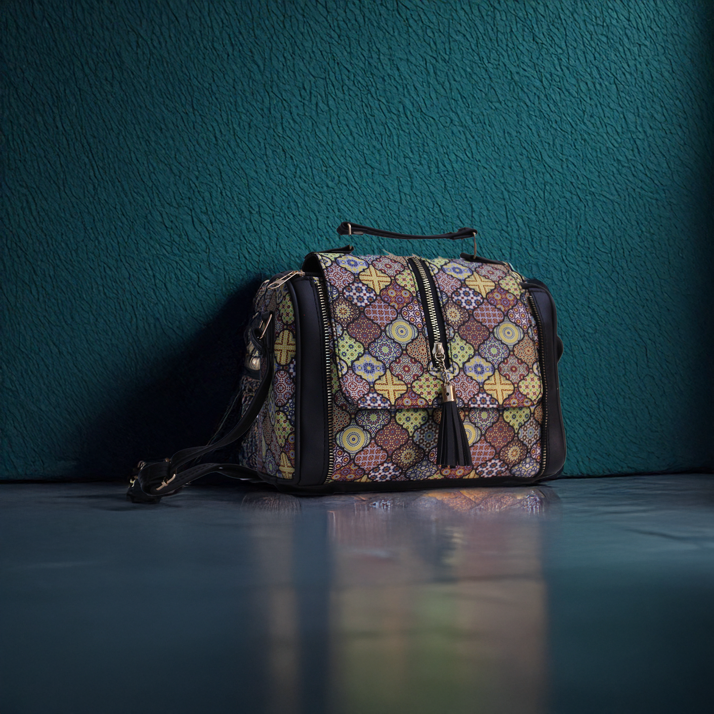 Vibrant Heritage Sling Bag