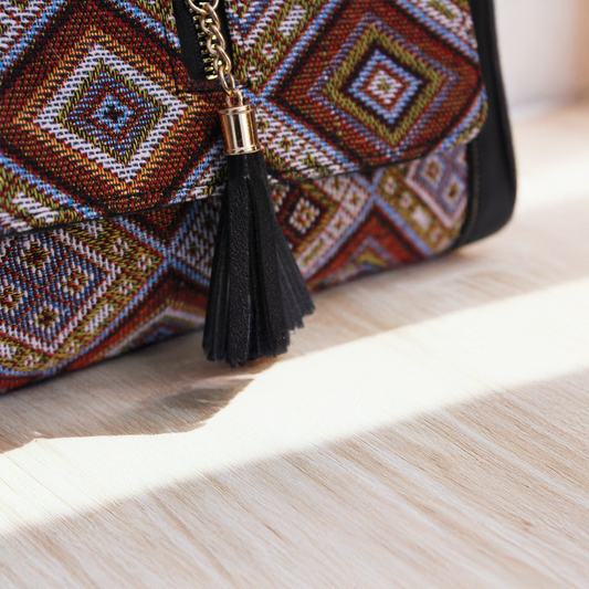 Sling Bag Jute Cotton 3