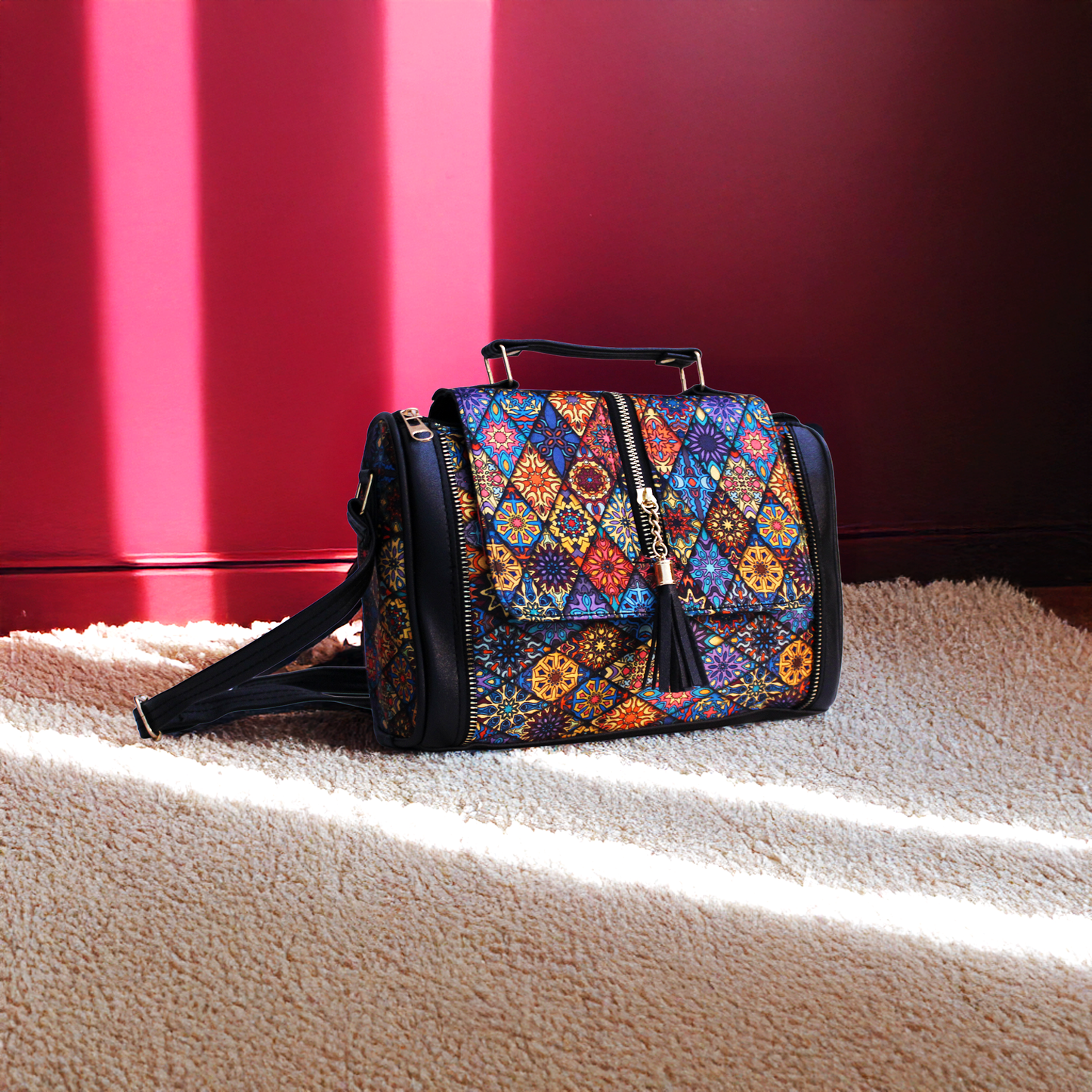 Vibrant Heritage Sling Bag