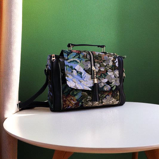 Sling Bag Jute Cotton 6