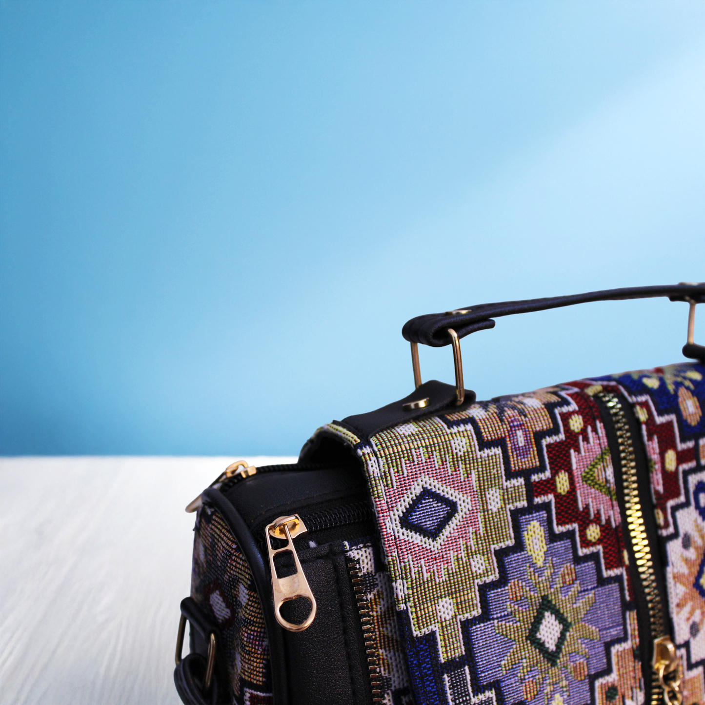 Sling Bag Jute Cotton 7