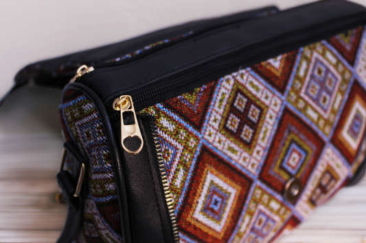 Sling Bag Jute Cotton 8