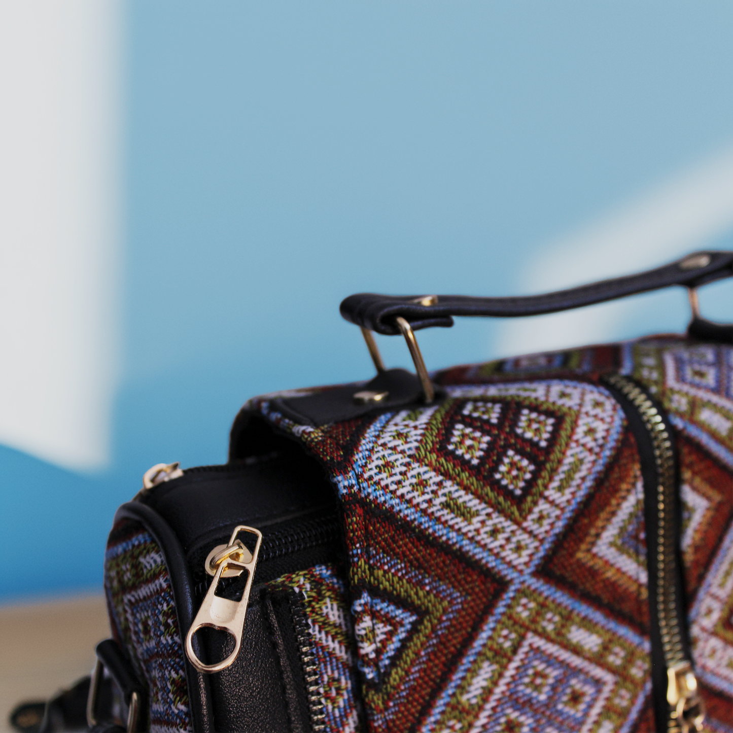 Sling Bag Jute Cotton 8