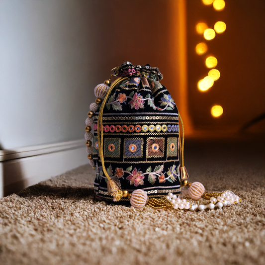 Partywear Pearl Potali Blue