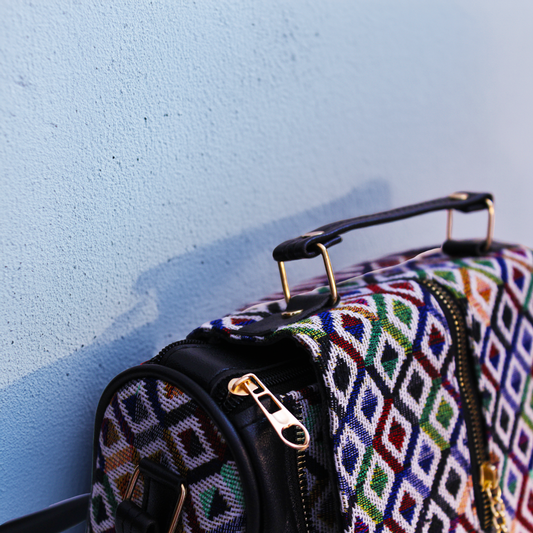 Regal Tangaliya Sling Bag – Indigo